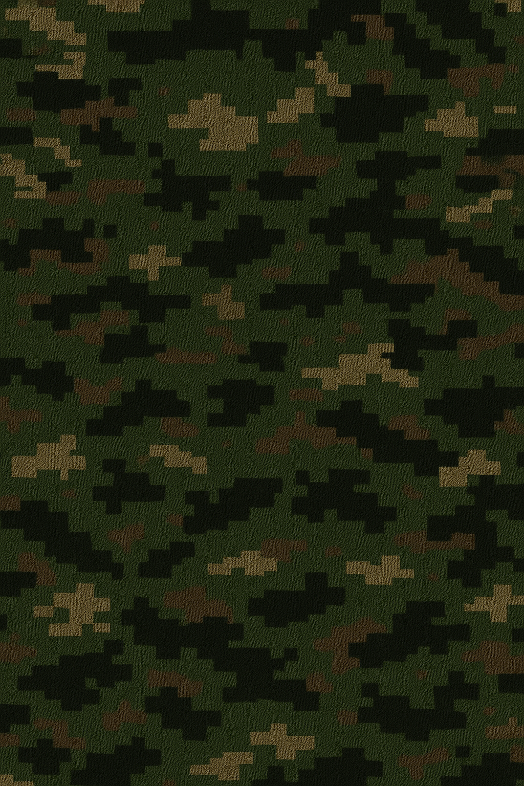 Digital camouflage pattern background in military tactical colors